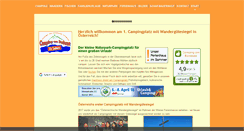 Desktop Screenshot of camping-am-badesee.at