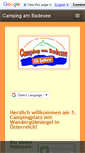 Mobile Screenshot of camping-am-badesee.at